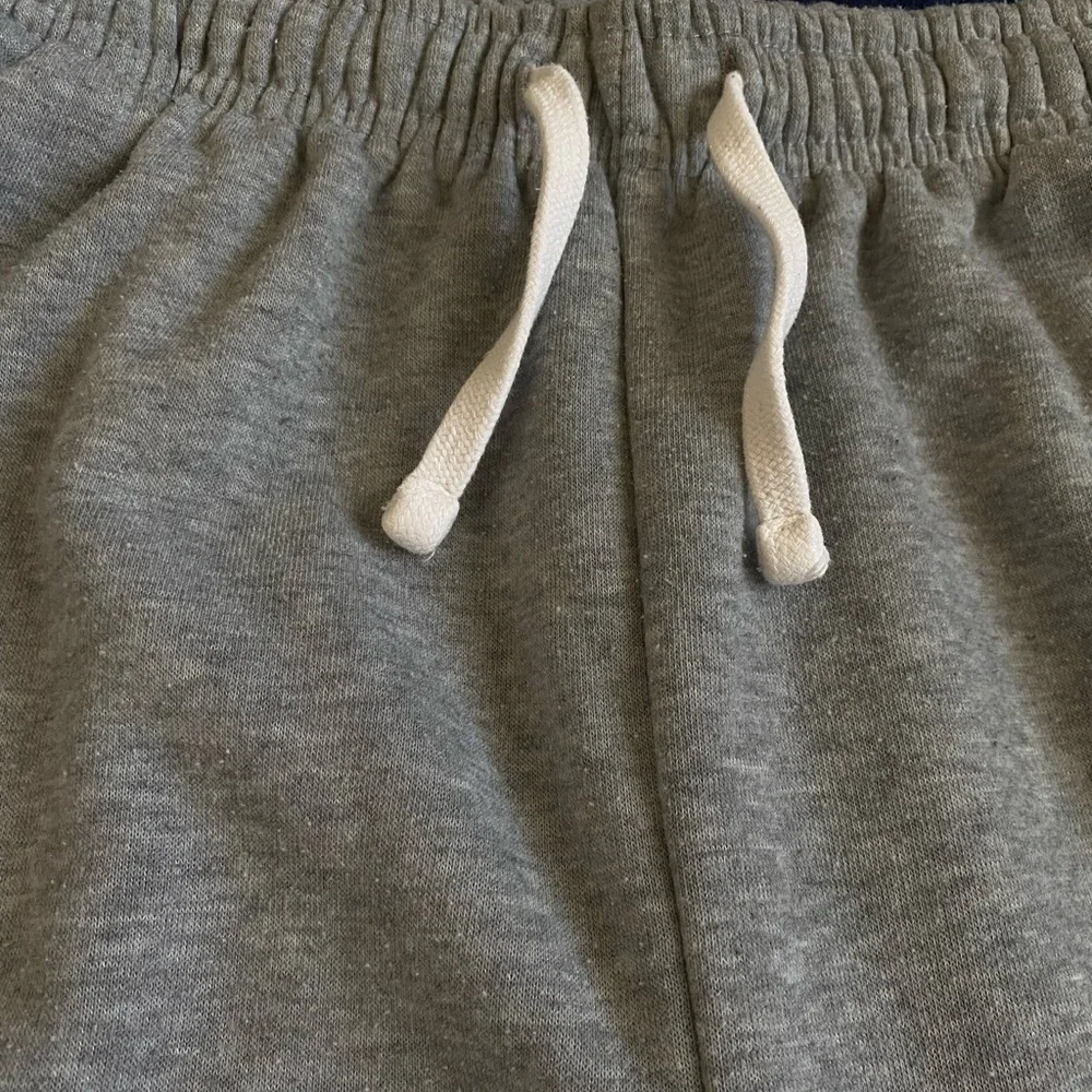 Gray Sweatpants with Drawstring - Picture 2 of 4